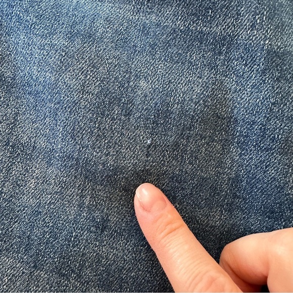 Pilcro Anthropologie Bootcut High Rise Blue Flared Jeans Size 28 - Picture 6 of 13